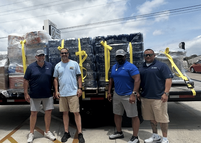 Driven to Help: Texas Teams Unite in Service